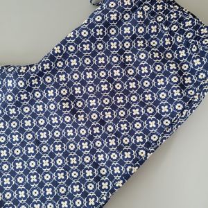 Patterned loose pants